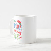 Weihnachten im Juli US-Flagge Summer Beach Hawaii Kaffeetasse (Vorderseite Links)