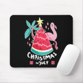 Weihnachten im Juli Wassermelone Weihnachtsbaum So Mousepad (Mit Mouse)