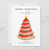 Weihnachten im Juli Watermelon (Vorderseite)