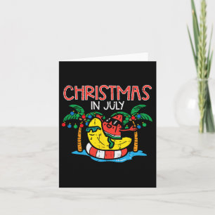 Weihnachten im Juli Watermelon Bynana Boys Girls K Karte