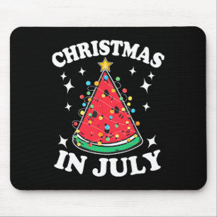 Weihnachten im Juli Watermelon Weihnachten Bäume S Mousepad