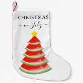 Weihnachten im Juli Watermelon Weihnachten Strumpf Kleiner Weihnachtsstrumpf (Vorderseite)