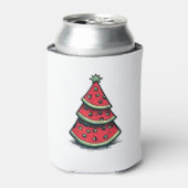 Weihnachten im Juli Watermelon Weihnachtsbaum Dosenkühler (Kanne Vorderseite)