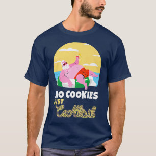 Weihnachten im Juli Weihnachten Cocktail Strand T-Shirt