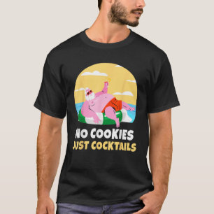 Weihnachten im Juli Weihnachten Cocktail Strand T-Shirt
