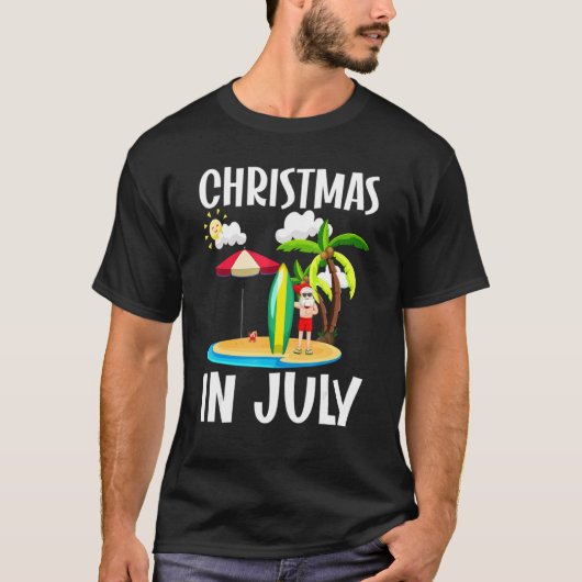 Weihnachten im Juli Weihnachten T-Shirt (Vorderseite)