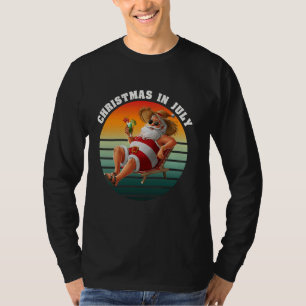Weihnachten im Juli Weihnachten Urlaub im Sommer S T-Shirt