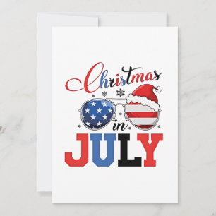 Weihnachten im Juli Weihnachten Weihnachten 4h Jul Dankeskarte
