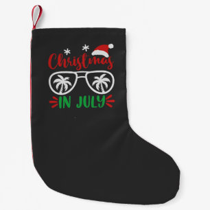 Weihnachten im Juli Weihnachten Weihnachtsfeiertag Kleiner Weihnachtsstrumpf