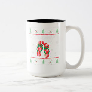 Weihnachten im Juli Weihnachten Zweifarbige Tasse