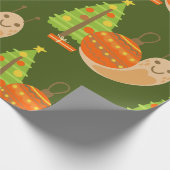 Weihnachten im Juli Weihnachtsfeiertagen Geschenkpapier (Ecke)