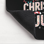 Weihnachten im Juli Weihnachtsmannmütze Funny Xmas Mousepad (Ecke)