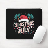 Weihnachten im Juli Weihnachtsmannmütze Funny Xmas Mousepad (Mit Mouse)
