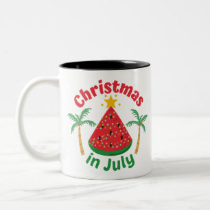 WEIHNACHTEN IM JULI ZWEIFARBIGE TASSE