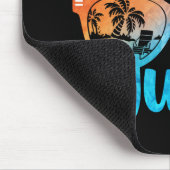 Weihnachten im Juni Sonnenbrille Funny Summer Vaca Mousepad (Ecke)