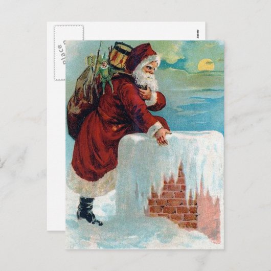 Weihnachten im Kaminfeuer (Vorne/Hinten)