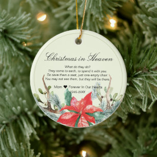 Weihnachten im keramik ornament