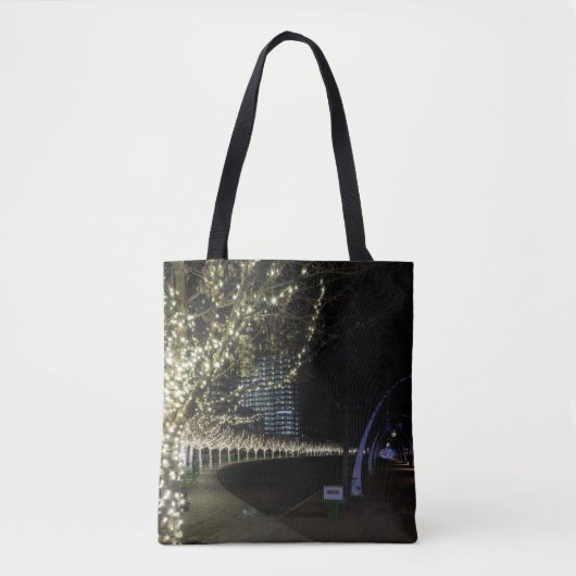 Weihnachten im Klyde Warren Park Tasche (Vorderseite)
