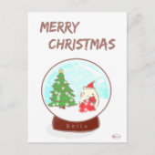 Weihnachten im Kristallball (Vorderseite)