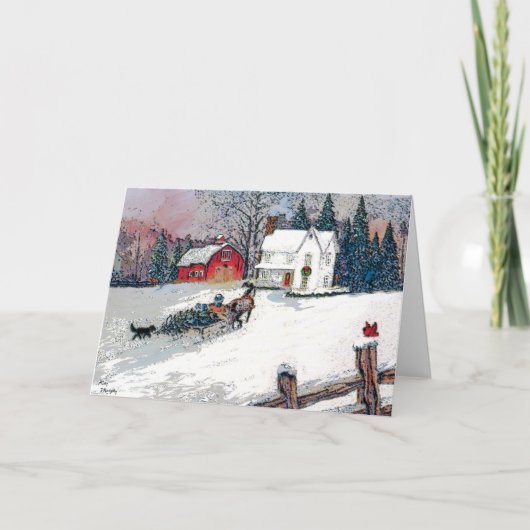 Weihnachten im Land (Vorderseite)