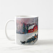 Weihnachten im Land Kaffeetasse (Links)