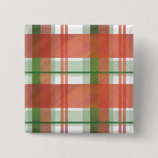 Weihnachten im Madras-Karo Button (Vorderseite)