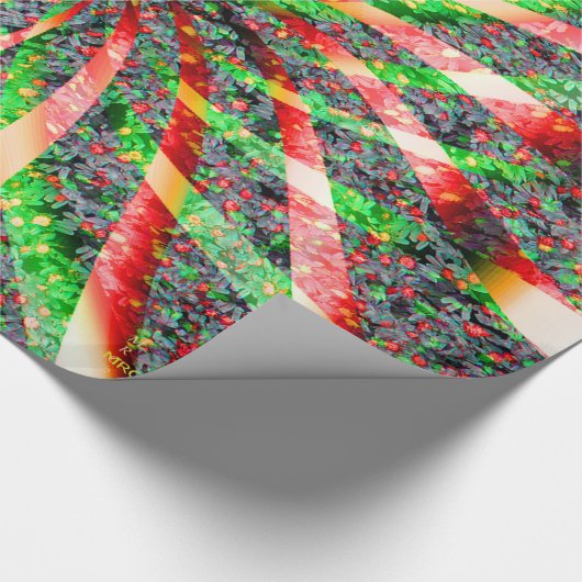 Weihnachten im Maypole... Geschenkpapier (Ecke)