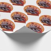Weihnachten im Mopar Geschenkpapier (Ecke)