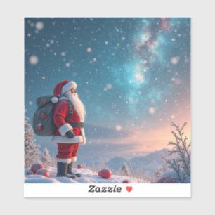 Weihnachten im Nordpol Aufkleber