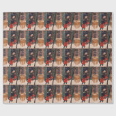 Weihnachten im Oma-Haus Geschenkpapier (Flach)