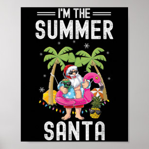 Weihnachten im Palm Tree Weihnachtsfest im Ju Poster