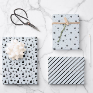 Weihnachten im Pariser Koordinierungsverfahren Geschenkpapier Set