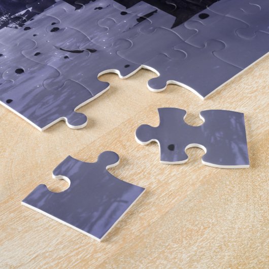 Weihnachten im Pinienpuzzle Puzzle (Seite)