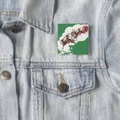 Weihnachten im Retro Santa Claus Sleigh Button (Beispiel)