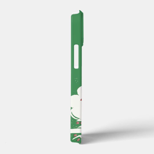 Weihnachten im Retro Santa Claus Sleigh Case-Mate iPhone Hülle (Rückseite / Rechts)