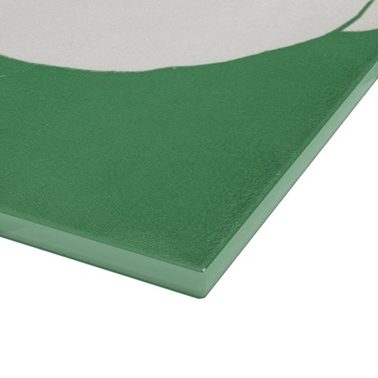 Weihnachten im Retro Santa Claus Sleigh Schneidebrett (Ecke)