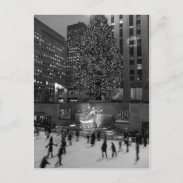 Weihnachten im Rockefeller Center | New York City Postkarte