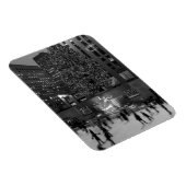 Weihnachten im Rockefeller Center - NYC Magnet (Rechte Seite)