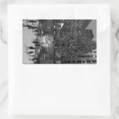 Weihnachten im Rockefeller Center - NYC Rechteckiger Aufkleber (Tasche)