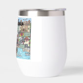 Weihnachten im Santa Barbara Wine Tumbler (Links)
