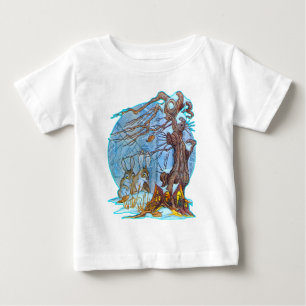Weihnachten im Säugling von Elf Hall T - Shirt