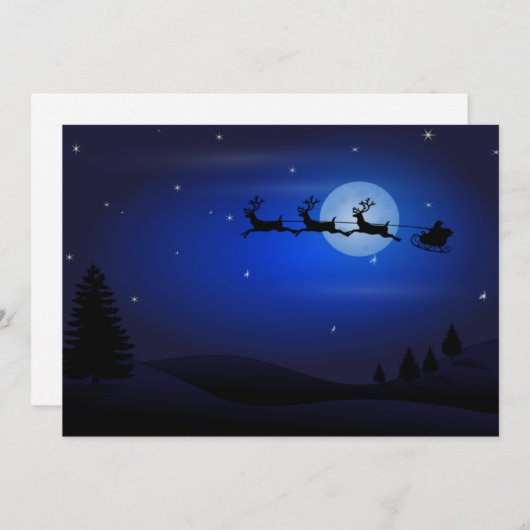 Weihnachten im Schlitten (Vorne/Hinten)