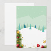 Weihnachten im Schnee (Vorne/Hinten)