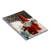 Weihnachten im Schnee Notizblock (Rechte Seite)