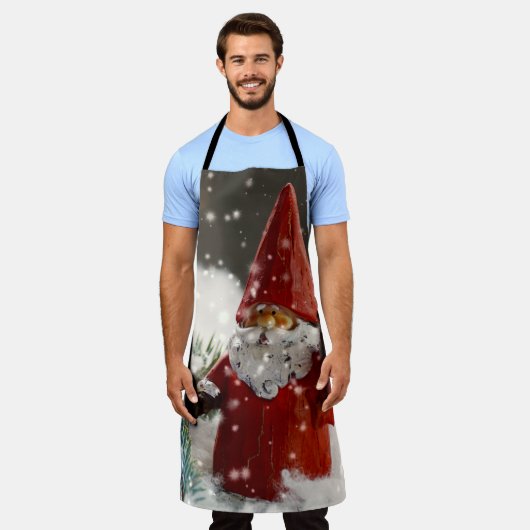 Weihnachten im Schnee Schürze (Getragen)