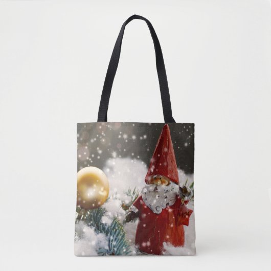 Weihnachten im Schnee Tasche (Vorderseite)