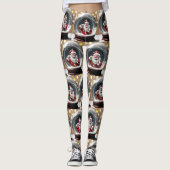 Weihnachten im Schneeglobe - Weihnachten Leggings (Vorderseite)
