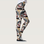 Weihnachten im Schneeglobe - Weihnachten Leggings (Rechts)