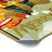 Weihnachten im Schornstein Poster (Ecke)