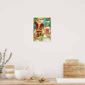 Weihnachten im Schornstein Poster (Küche)